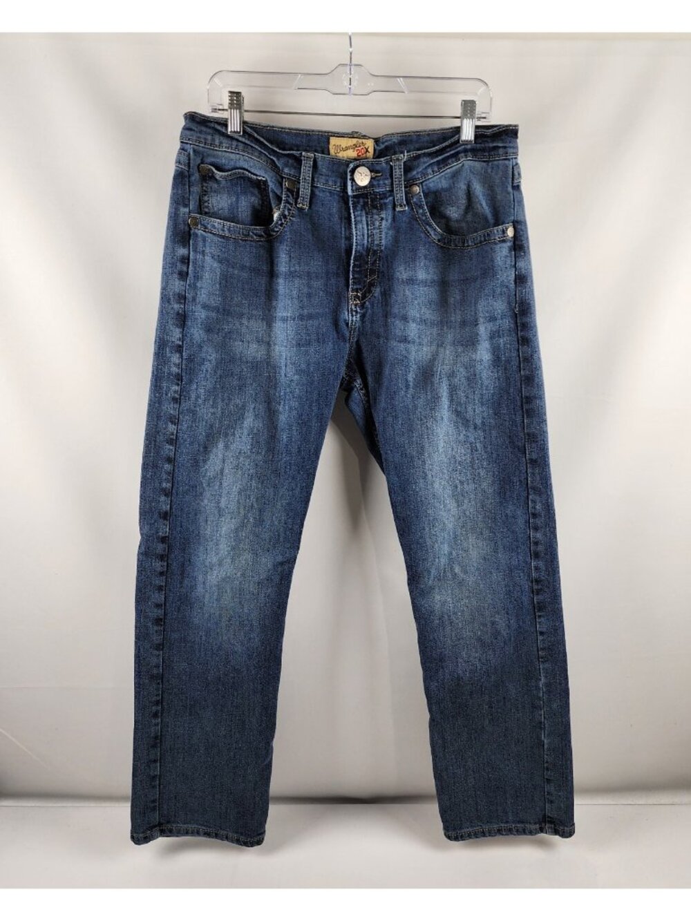 Wrangler 20X Jeans Mens 33x30 Blue Style 44 Slim Straight Denim